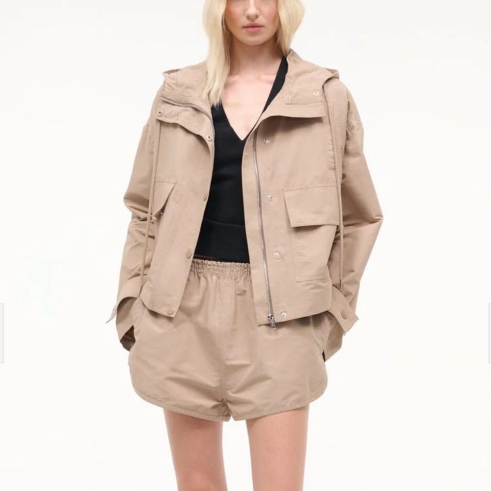 STAUD Women's Alta Jacket in Tan